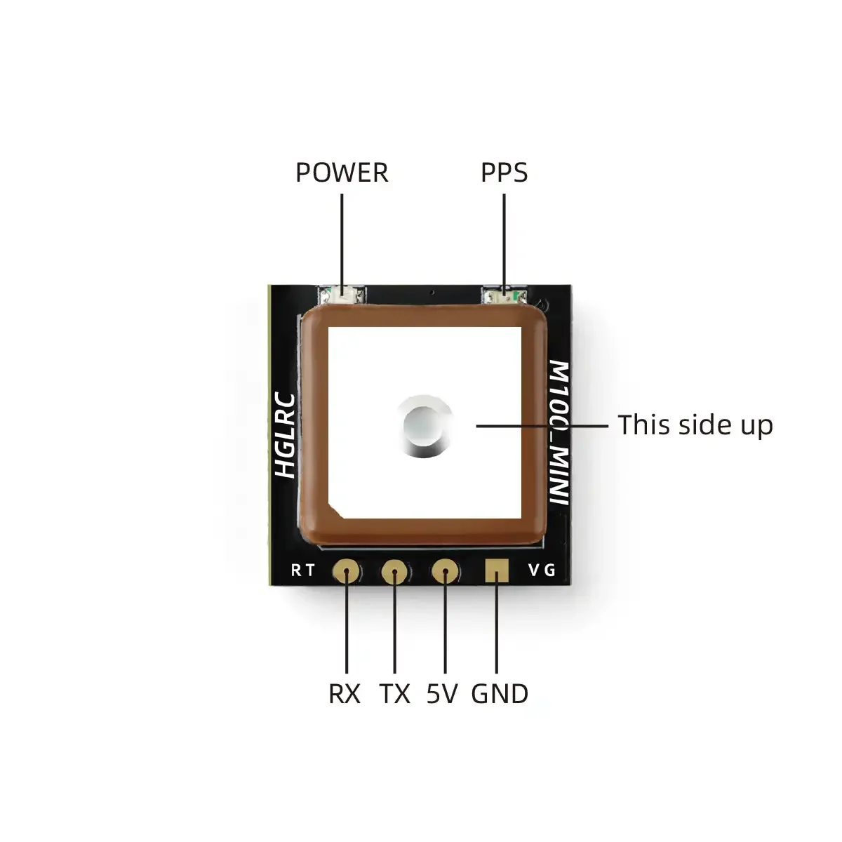 HGLRC M100 Mini GPS Module M10 - Drone Kit Fpv recensie en prijs